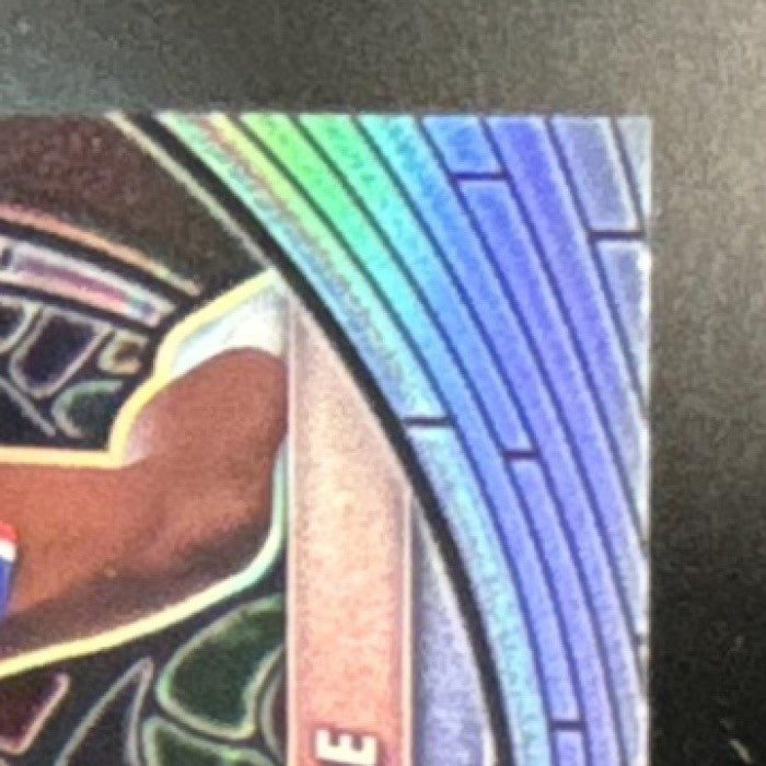 2025-26 Bowman VJ Edgecombe Chrome Etched In Glass Variation #NBE-3 SP RC 76ers - Sports Cards