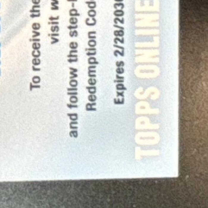 2025-26 Bowman Will Riley Paper Auto Gold REDEMPTION /50 RC Washington Wizards - Sports Cards