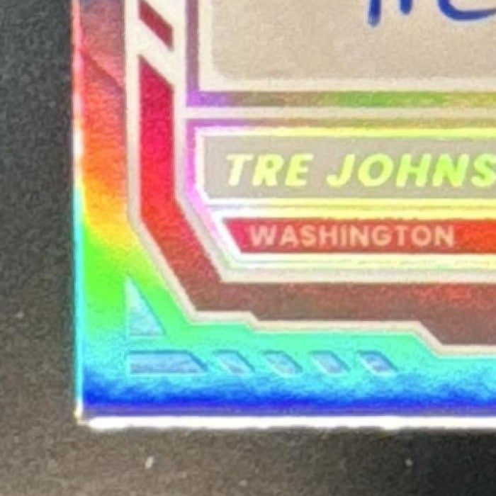 2025-26 Panini Donruss Tre Johnson III Dominators Auto 1/49 #5 RC Wizards - Sports Cards