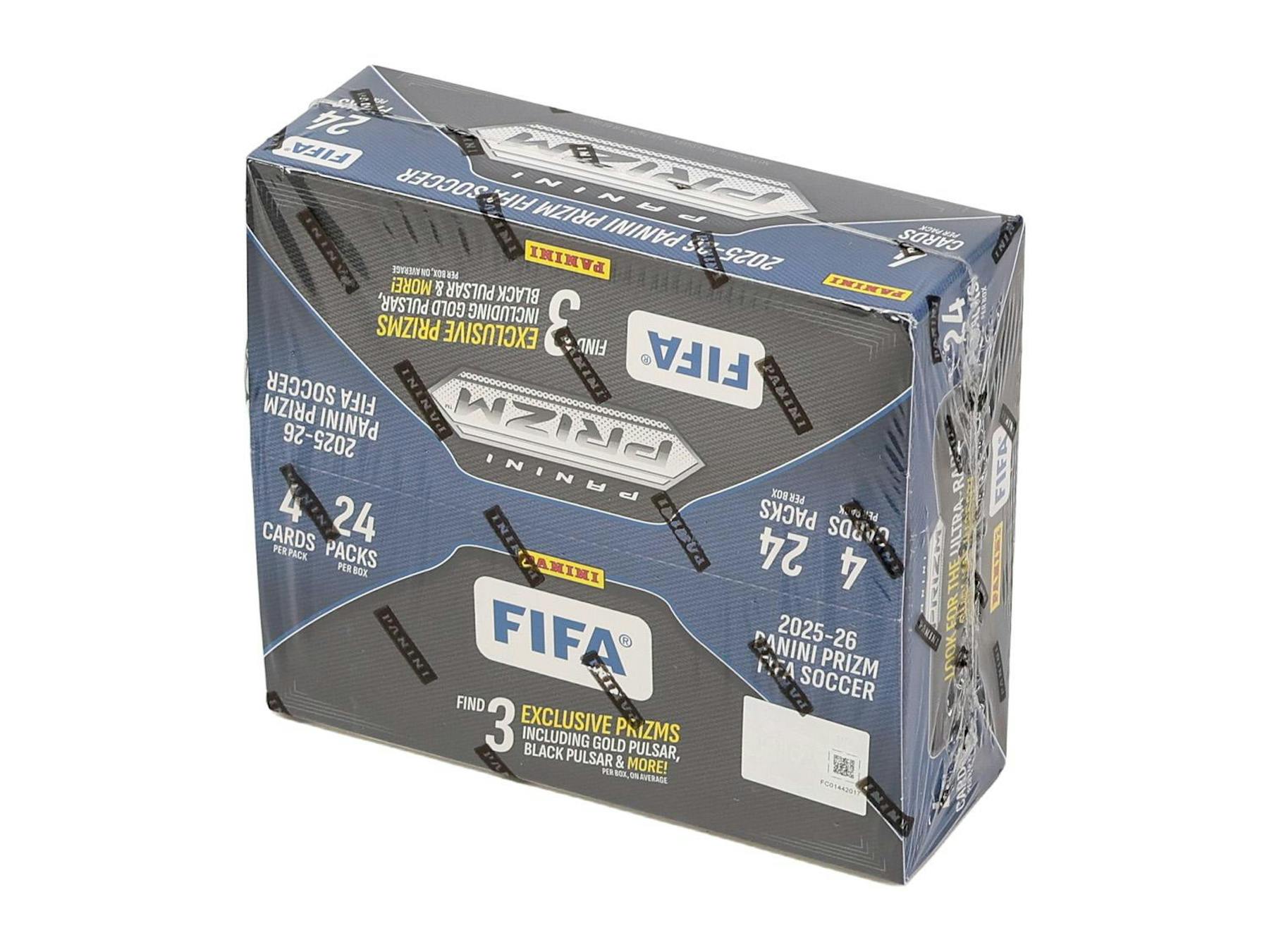 2025/26 Panini Prizm FIFA Soccer 24-Pack Retail Box (Gold/Black Pulsars) - Soccer