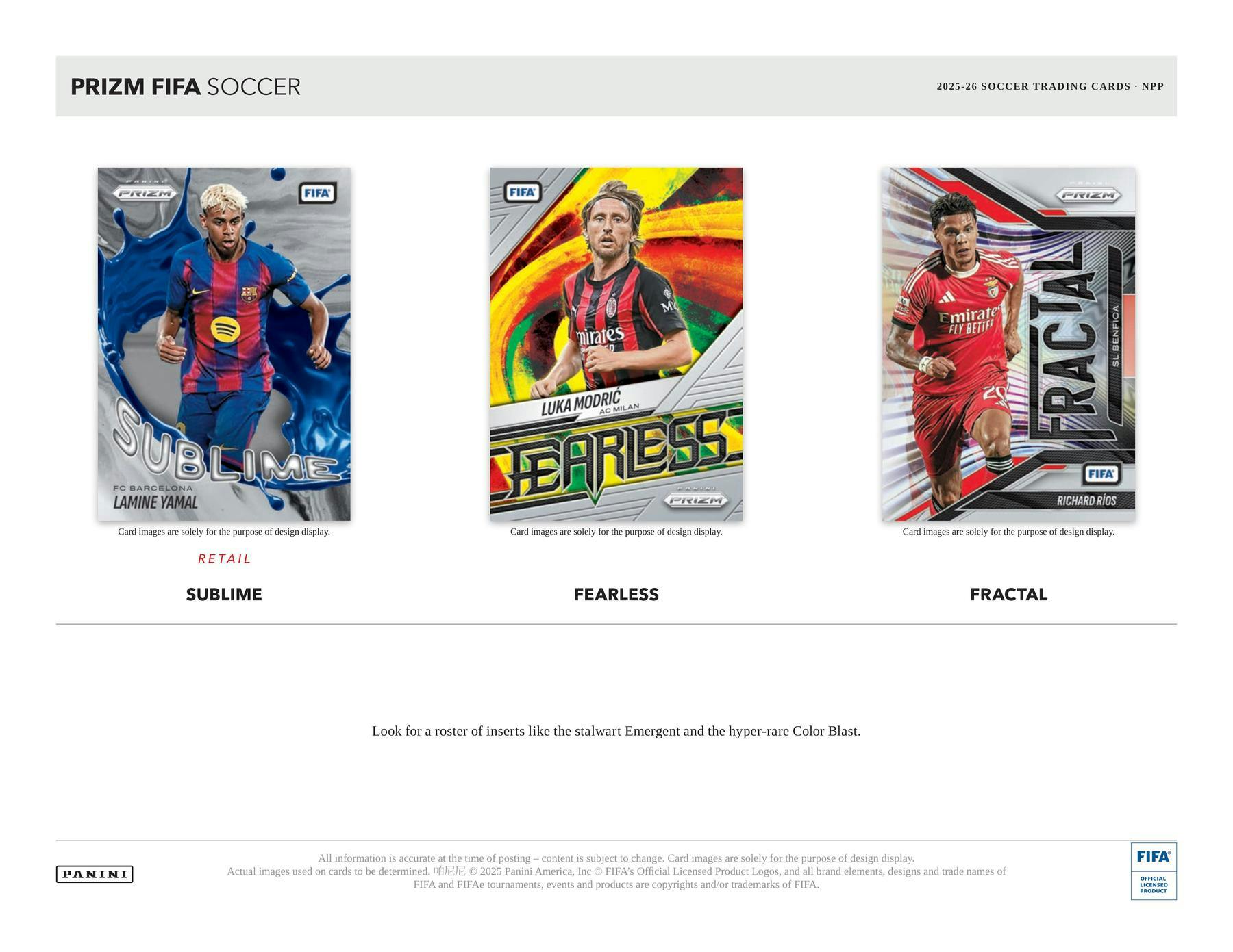 2025/26 Panini Prizm FIFA Soccer Blaster Box (Pink/Orange Mosaics) - Soccer