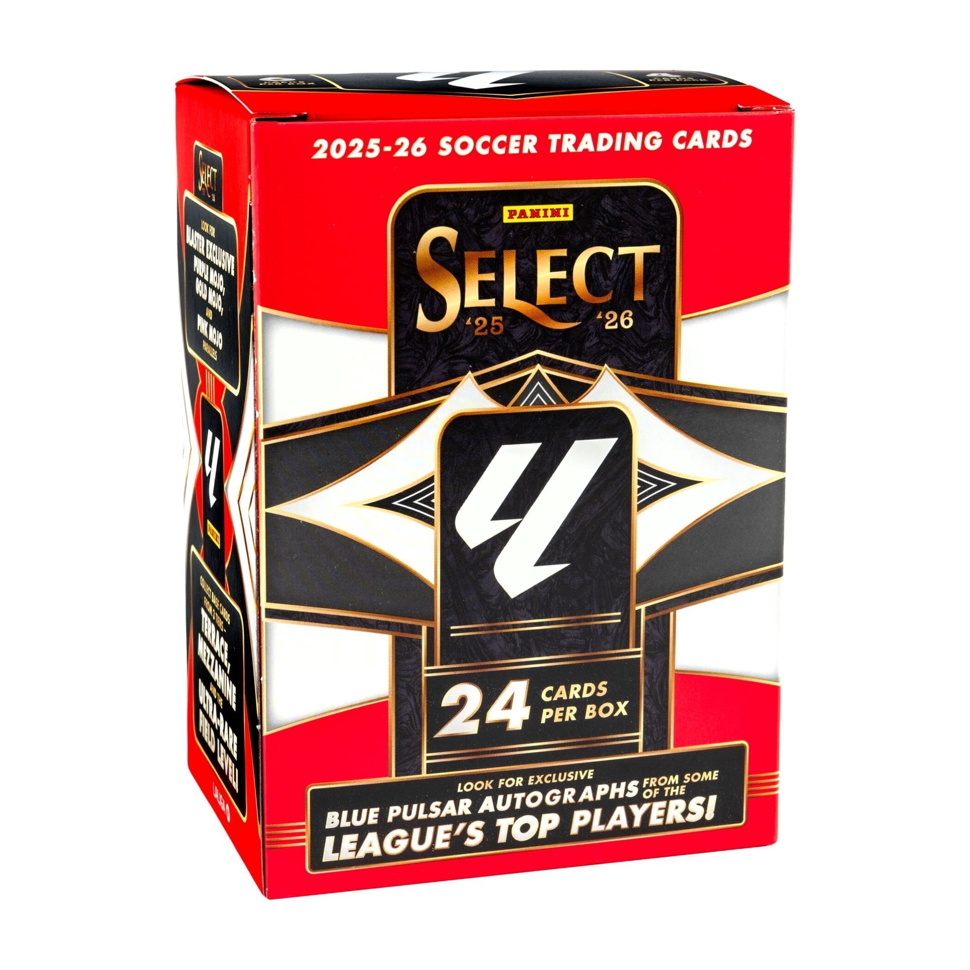 2025/26 Select La Liga Soccer Blaster Box (Purple Gold & Pink Mojo) - Soccer