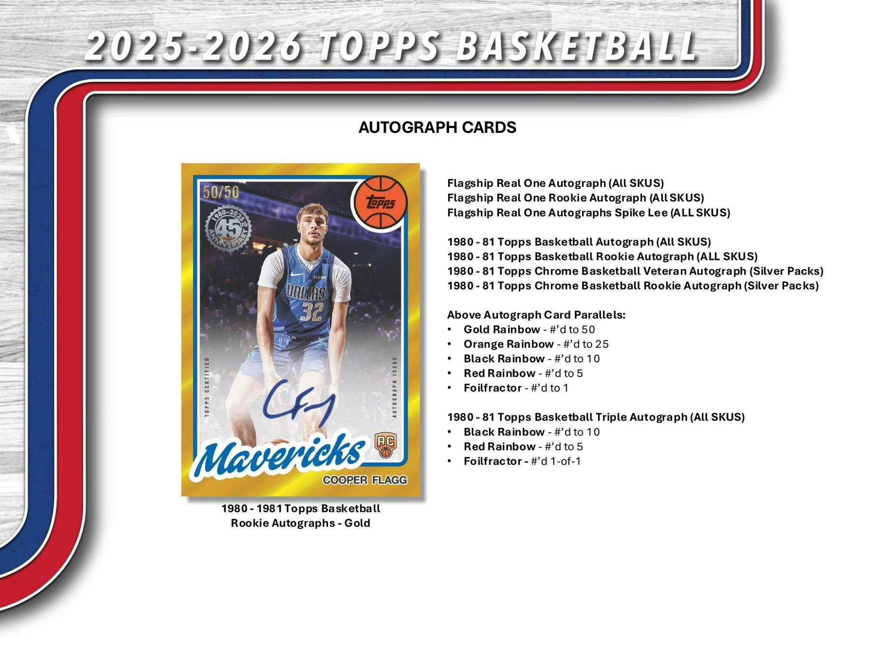 2025/26 Topps Basketball Hobby Box (Presell) Oct 23rd - Special In-Store Event - NBA Hobby Box