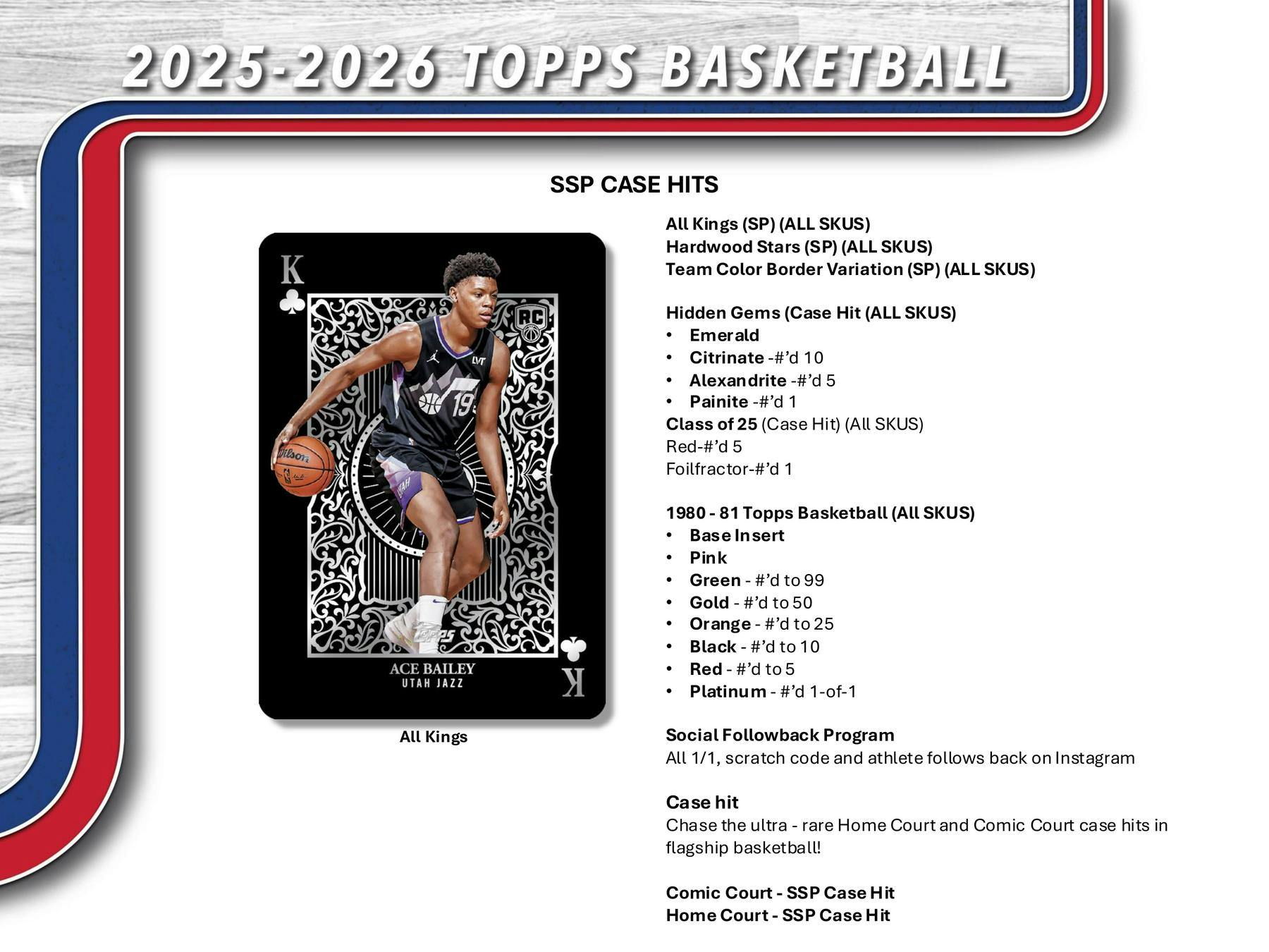 2025/26 Topps Basketball Hobby Box (Presell) Oct 23rd - Special In-Store Event - NBA Hobby Box