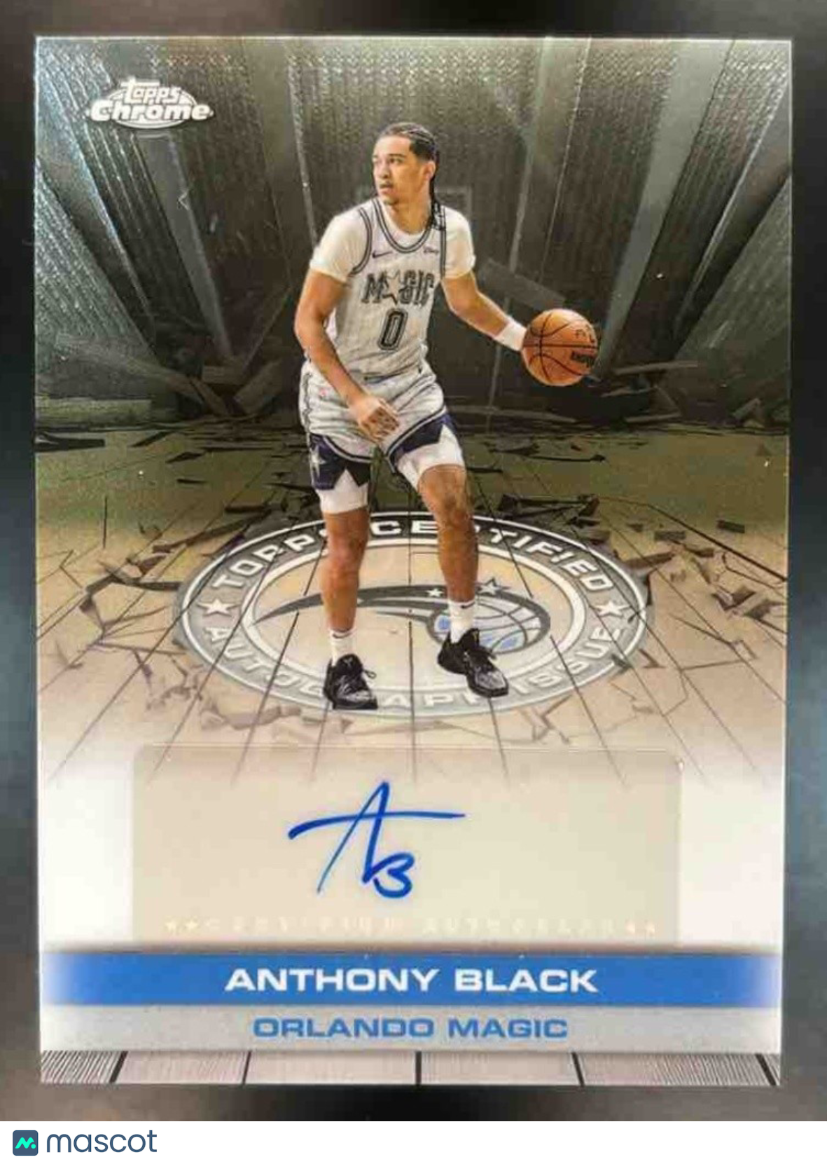 2025-26 Topps Chrome Anthony Black Certified Auto Issue #TAU-AB Orlando Magic - Sports Cards