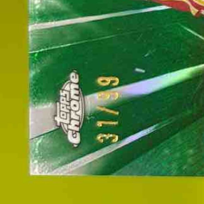 2025-26 Topps Chrome Asa Newell Certified Auto Issue Green /99 RC Atlanta Hawks - Sports Cards