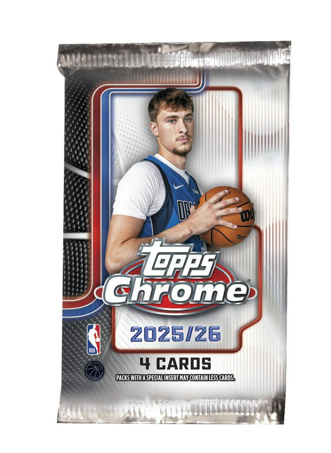 2025/26 Topps Chrome Basketball Hobby Box (1 Auto) Flagg or Lebron Auto??? Dec 18th - NBA Hobby Box