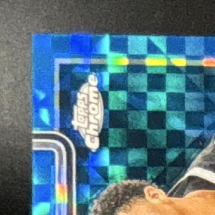 2025-26 Topps Chrome Carter Bryant Blue X-Fractor #264 RC Spurs - Sports Cards