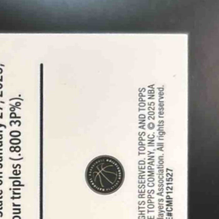 2025-26 Topps Chrome Carter Bryant Skylight Refractor #264 RC San Antonio Spurs - Sports Cards