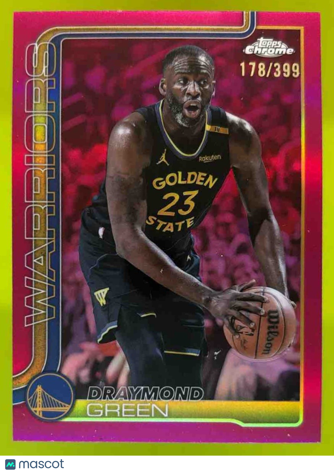 2025-26 Topps Chrome Draymond Green Magenta /399 #234 Golden State Warriors - Sports Cards