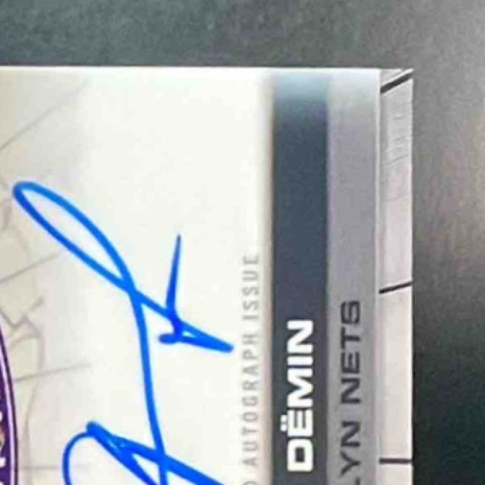 2025-26 Topps Chrome Egor Demin Auto Rookies Purple Refractor 55/75 RC Brooklyn - Sports Cards