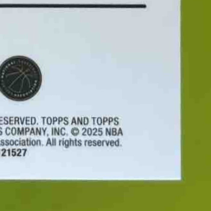 2025-26 Topps Chrome Egor Demin Green Wave Refractor /99 #258 RC Brooklyn Nets - Sports Cards