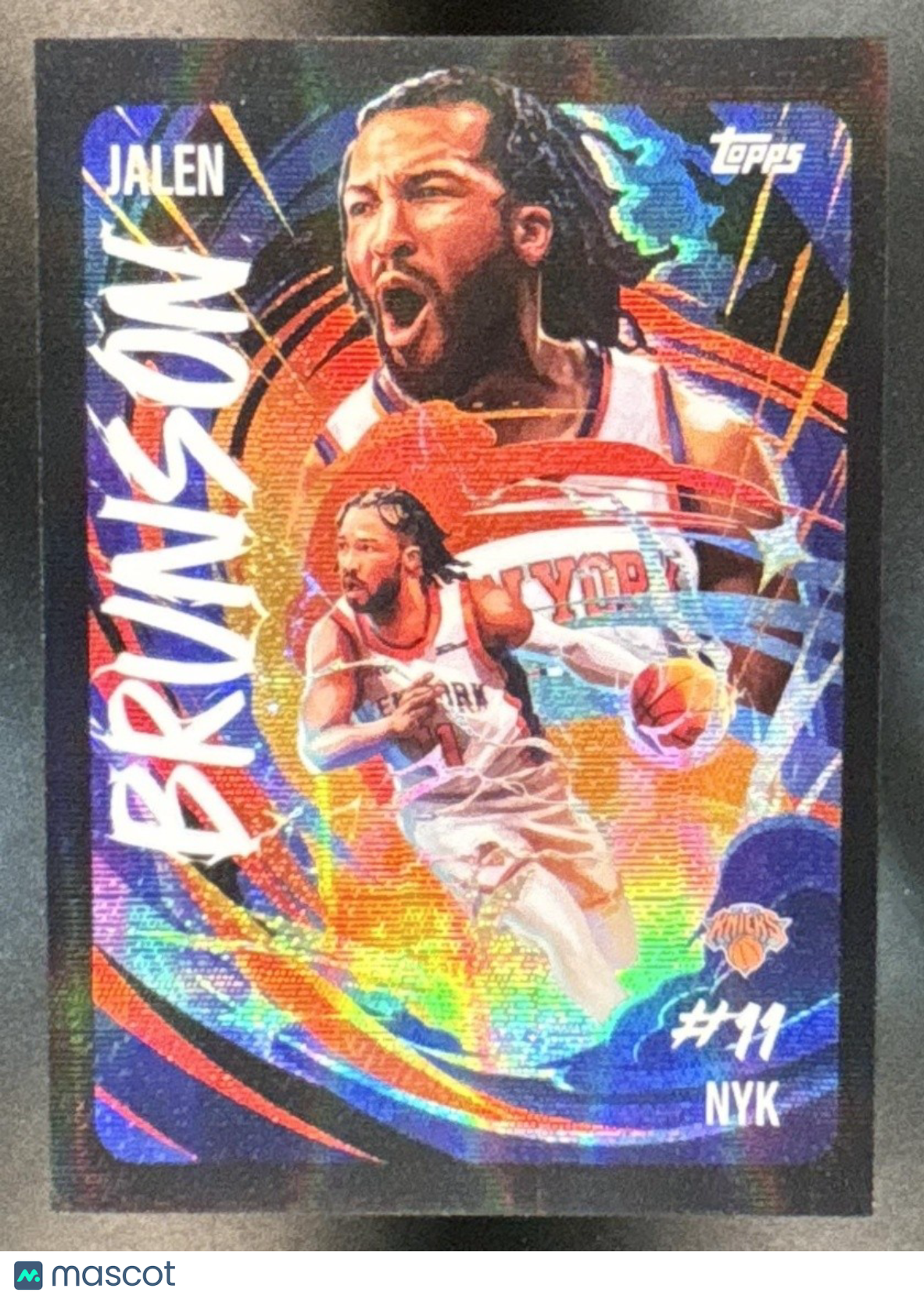 2025-26 Topps Chrome Jalen Brunson Ultra Violet All-Star #UV-4 SSP Case Hit! - Sports Cards