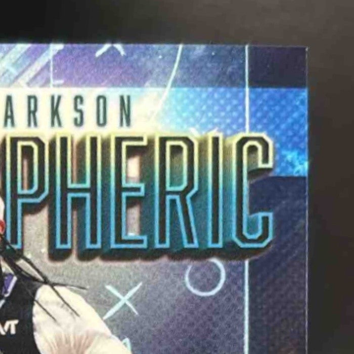 2025-26 Topps Chrome Jordan Clarkson Stratospheric Signature #SM-JC Auto Jazz - Sports Cards