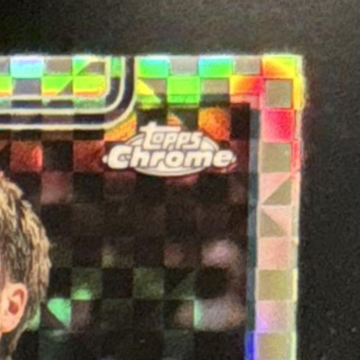 2025-26 Topps Chrome Kon Knueppel X-Fractor #254 RC Charlotte Hornets - Sports Cards