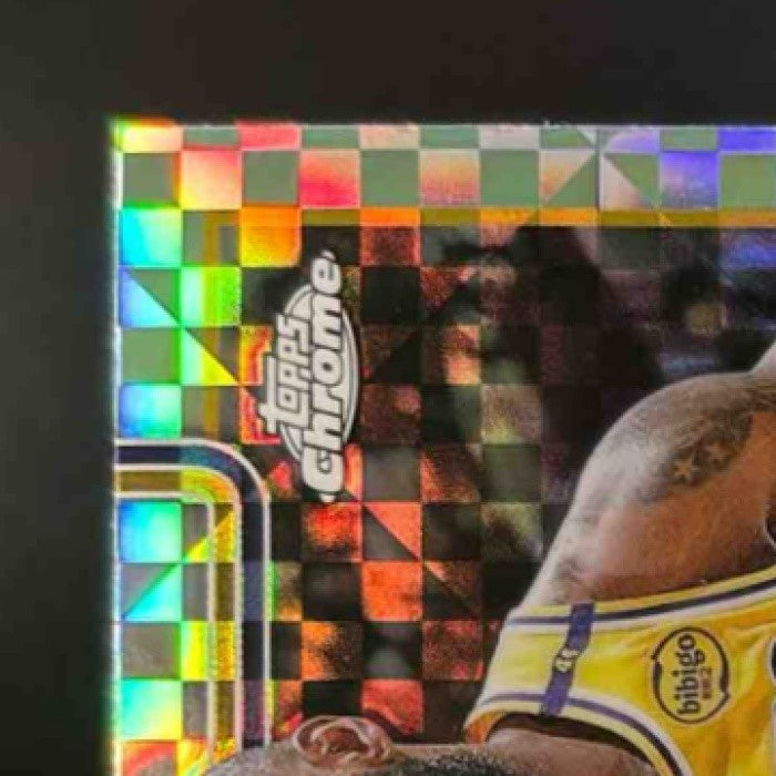 2025-26 Topps Chrome LeBron James X-Fractor #127 Los Angeles Lakers - Sports Cards