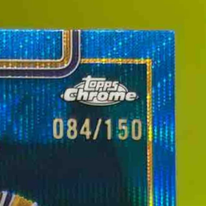 2025-26 Topps Chrome Magic Johnson Blue Wave Refractor /150 Los Angeles Lakers - Sports Cards