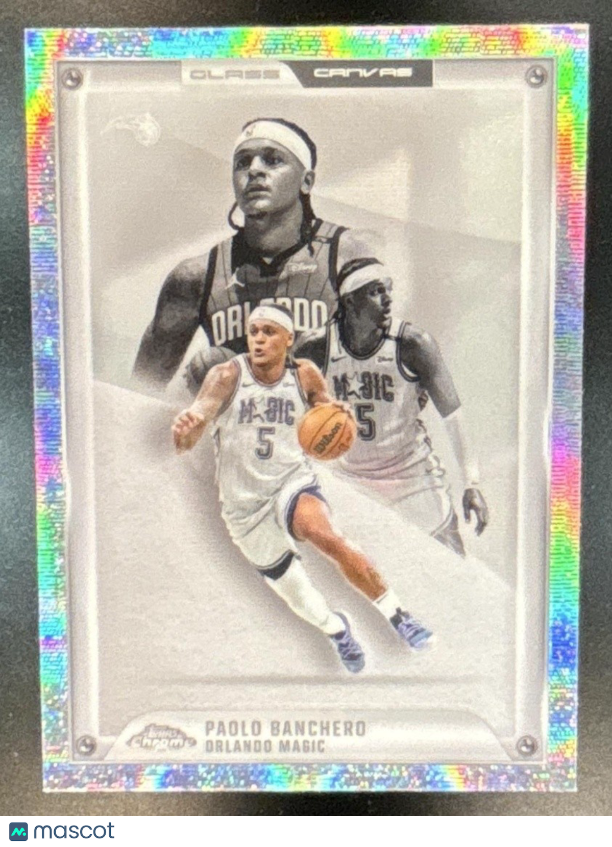 2025-26 Topps Chrome Paolo Banchero Glass Canvas #GC-18 SSP Magic - Sports Cards