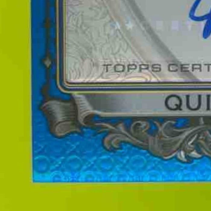 2025-26 Topps Chrome Quinten Post Signature Style Blue /150 Auto Warriors - Sports Cards