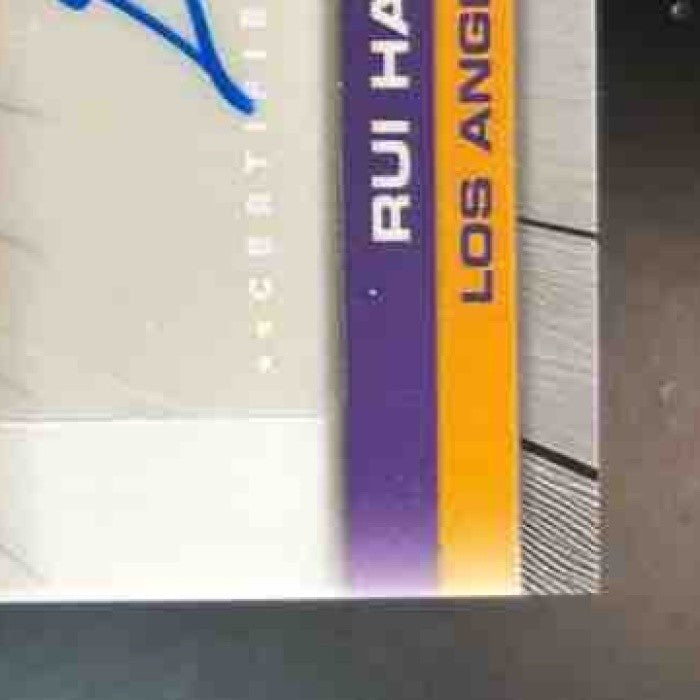 2025-26 Topps Chrome Rui Hachimura Certified Auto Issue Green /99 Lakers - Sports Cards