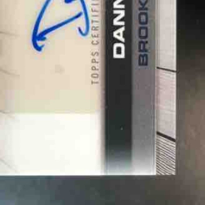 2025-26 Topps Chrome Sapphire Danny Wolf Certified Auto Issue Gold /50 RC Nets - Sports Cards