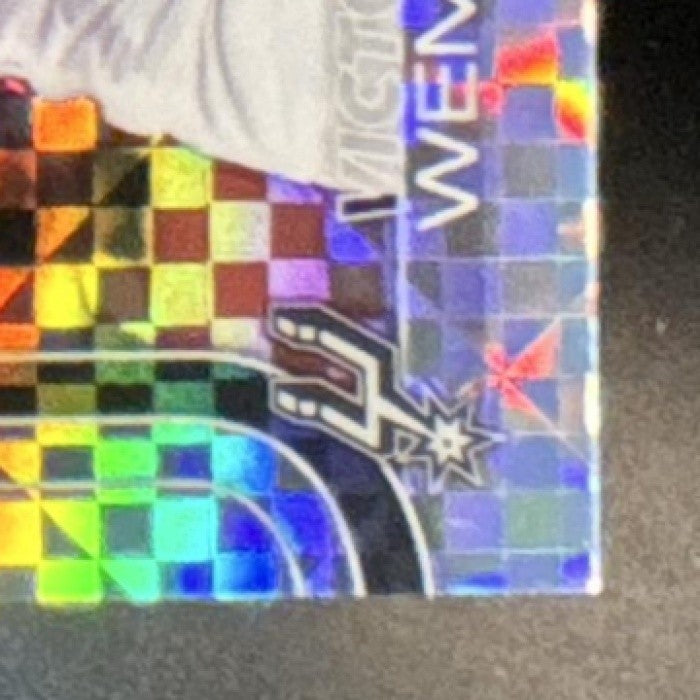 2025-26 Topps Chrome Victor Wembanyama X-Fractor #221 Spurs - Sports Cards