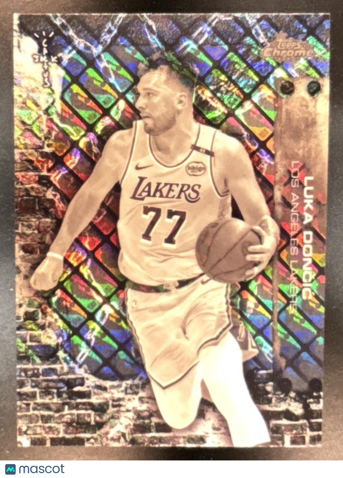 2025-26 Topps Chrome x Cactus Jack Luka Doncic LogoFractor Los Angeles Lakers - Sports Cards