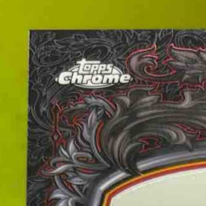 2025-26 Topps Chrome Zaccharie Risacher Signature Style Auto Atlanta Hawks - Sports Cards