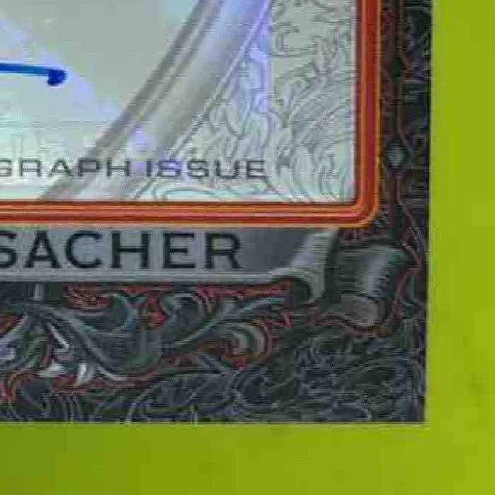 2025-26 Topps Chrome Zaccharie Risacher Signature Style Auto Atlanta Hawks - Sports Cards