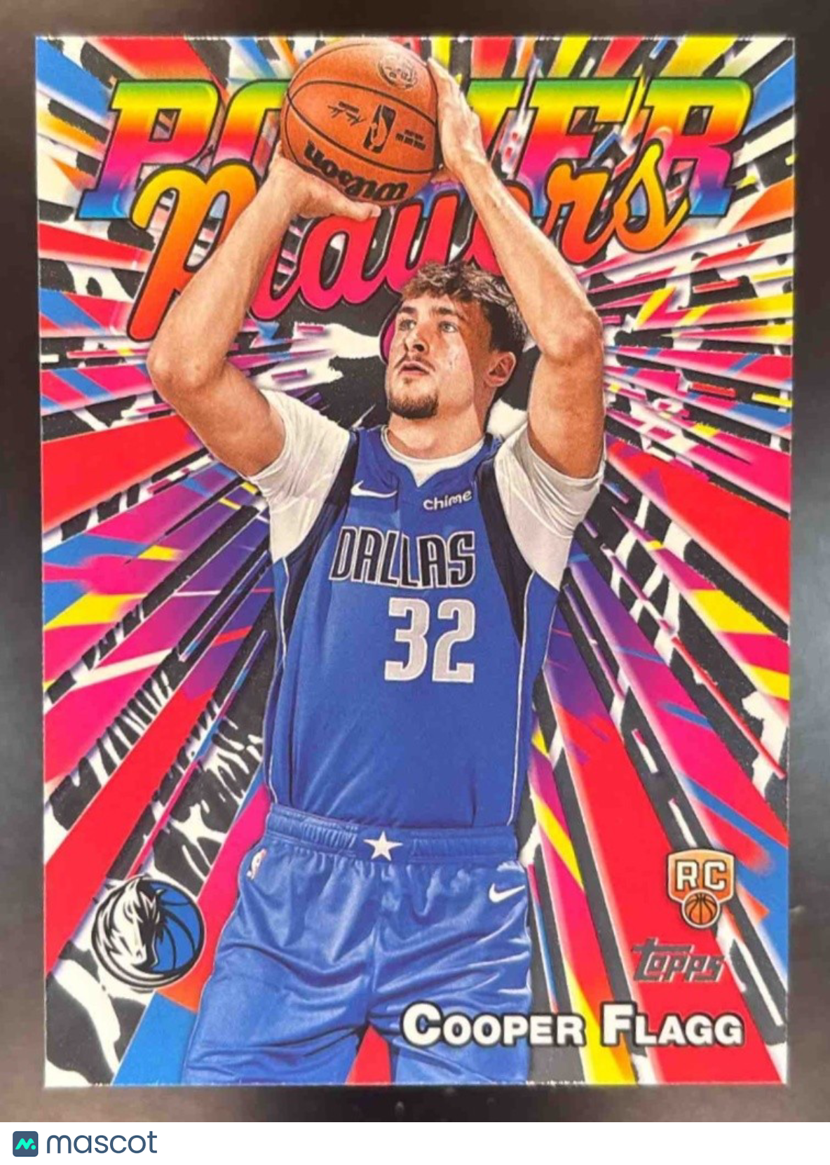 2025-26 Topps Cooper Flagg Power Players RC Dallas Mavericks - Sports Cards