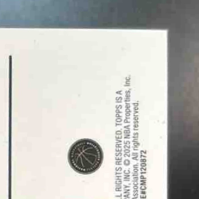 2025-26 Topps Derik Queen Green Holo Foil /99 #213 RC New Orleans Pelicans - Sports Cards