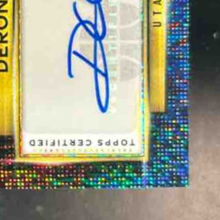 2025-26 Topps Deron Williams Notch Signatures Gold /50 #TNS-DW Auto Utah Jazz - Sports Cards