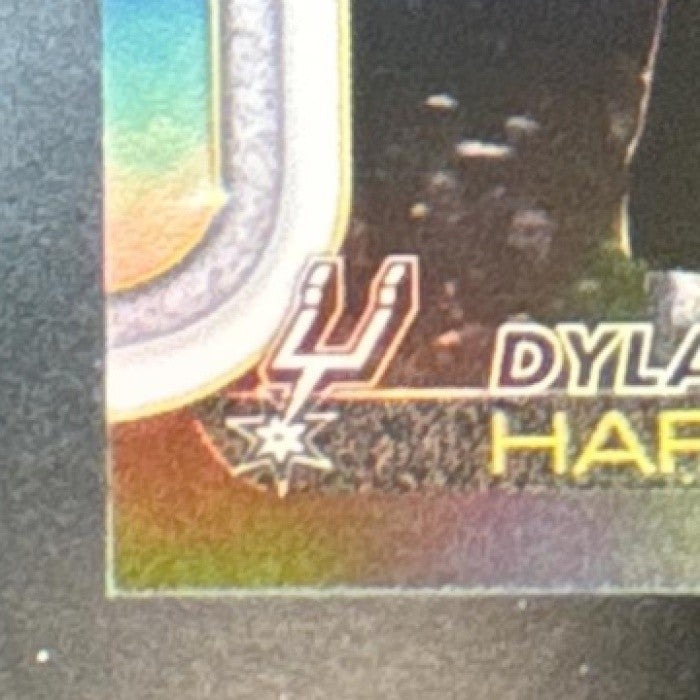 2025-26 Topps Dylan Harper Blackout Variation #202 - Sports Cards
