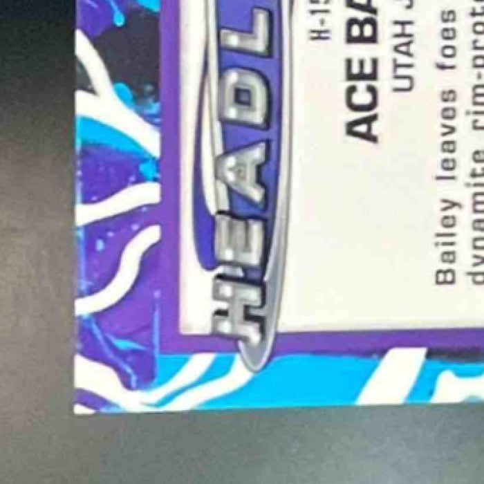 2025-26 Topps Finest Ace Bailey #H-15 Headliners SSP Rookie Utah Jazz Case Hit! - Sports Cards