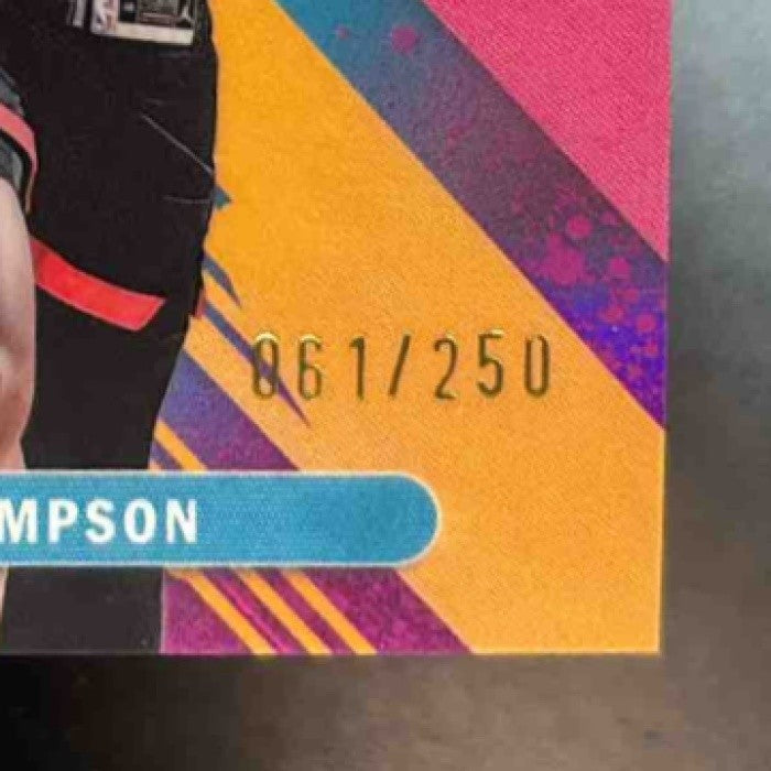 2025-26 Topps Finest Amen Thompson Purple Refractor /250 #91 Houston Rockets - Sports Cards