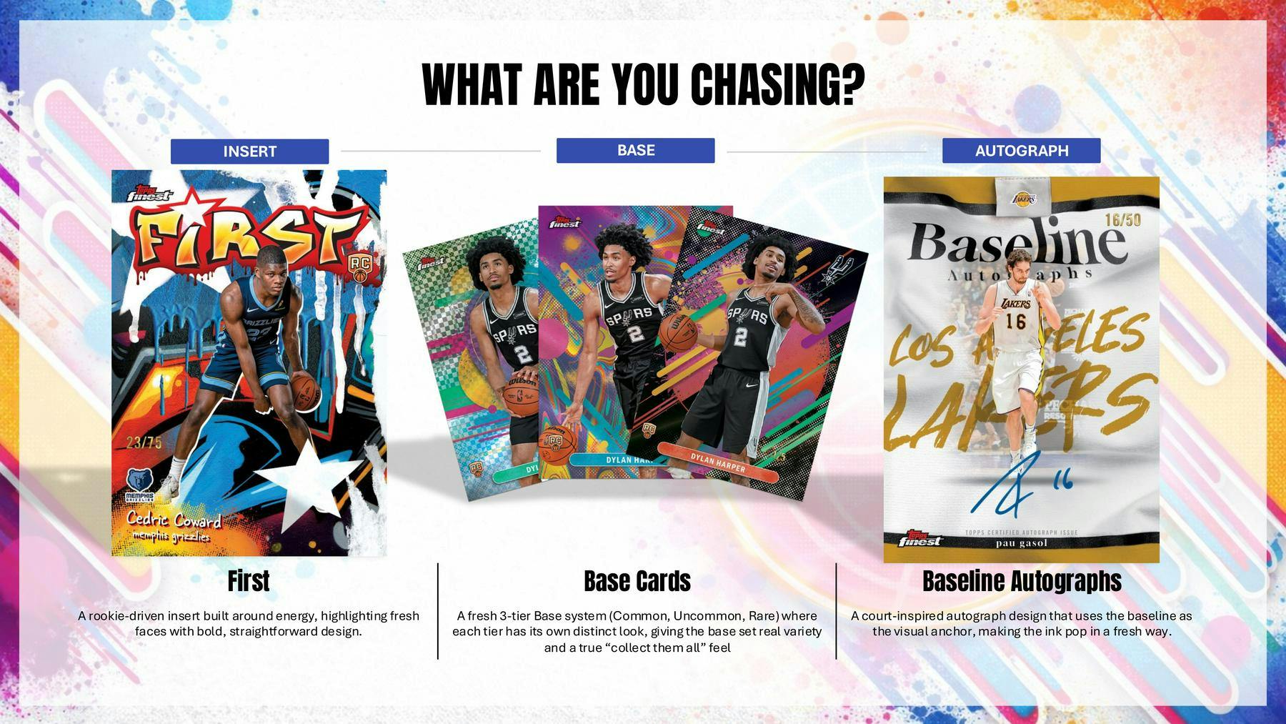 2025/26 Topps Finest Basketball Hobby Box (2 Autos) - NBA Hobby Box