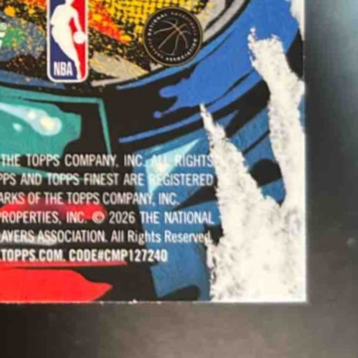 2025-26 Topps Finest Joan Beringer First X-Fractor RC Minnesota Timberwolves - Sports Cards
