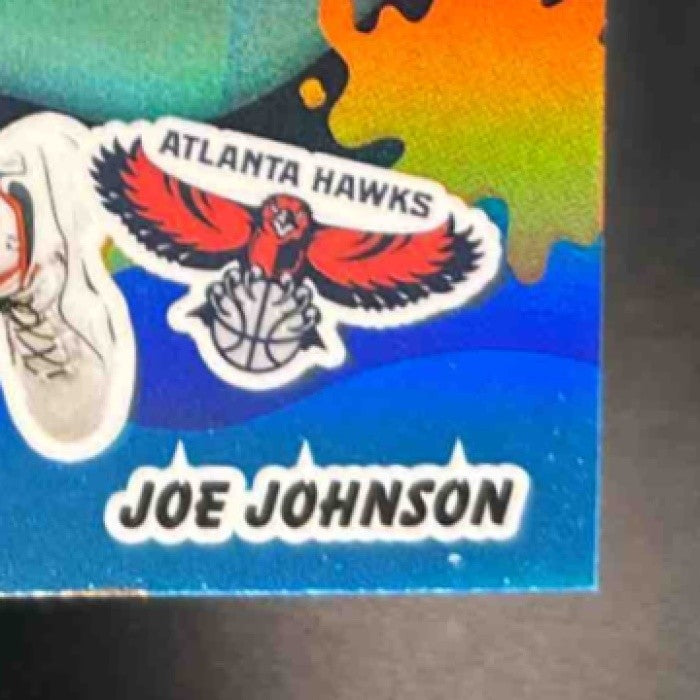 2025-26 Topps Finest Joe Johnson Muse Sky Blue Refractor /150 Atlanta Hawks - Sports Cards