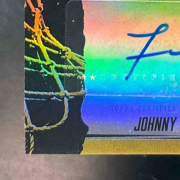2025-26 Topps Finest Johnny Furphy Auto Gold Refractor /50 Indiana Pacers - Sports Cards