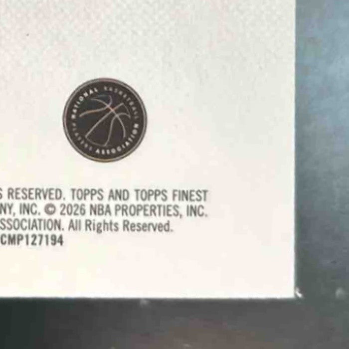 2025-26 Topps Finest Koby Brea Uncommon Sky Blue /250 #131 RC Phoenix Suns - Sports Cards