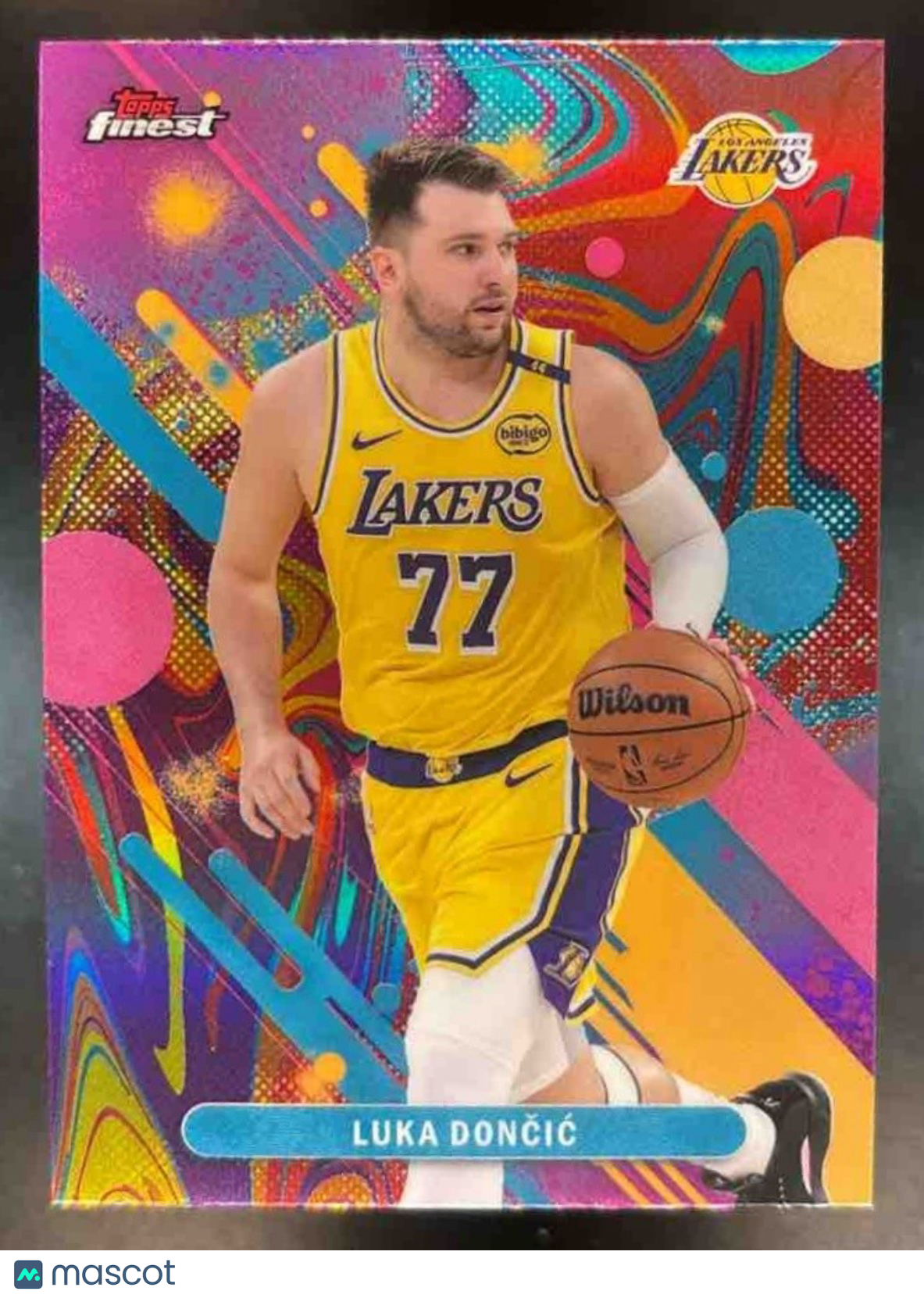 2025-26 Topps Finest Luka Doncic Common #81 Los Angeles Lakers - Sports Cards