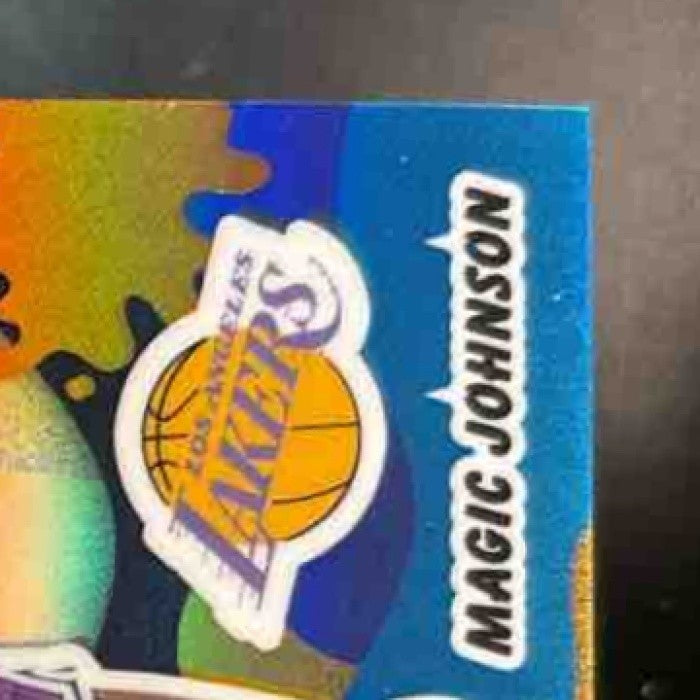 2025-26 Topps Finest Magic Johnson Muse Gold Refractor /50 Los Angeles Lakers - Sports Cards