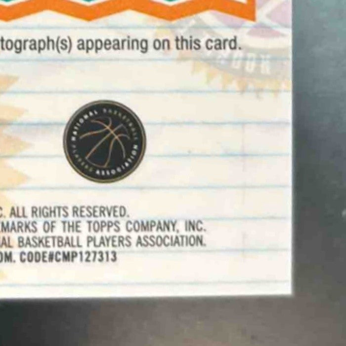 2025-26 Topps Finest Ryan Kalkbrenner Auto Blue XFractor /99 RC Charlotte Hornet - Sports Cards