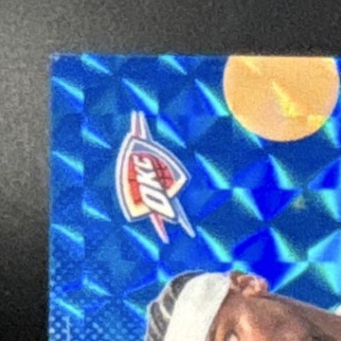 2025-26 Topps Finest Shai Gilgeous-Alexander Blue Geometric /75 #66 Thunder - Sports Cards