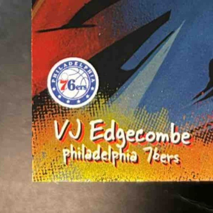2025-26 Topps Finest VJ Edgecombe First #F-3 RC Philadelphia 76ers - Sports Cards