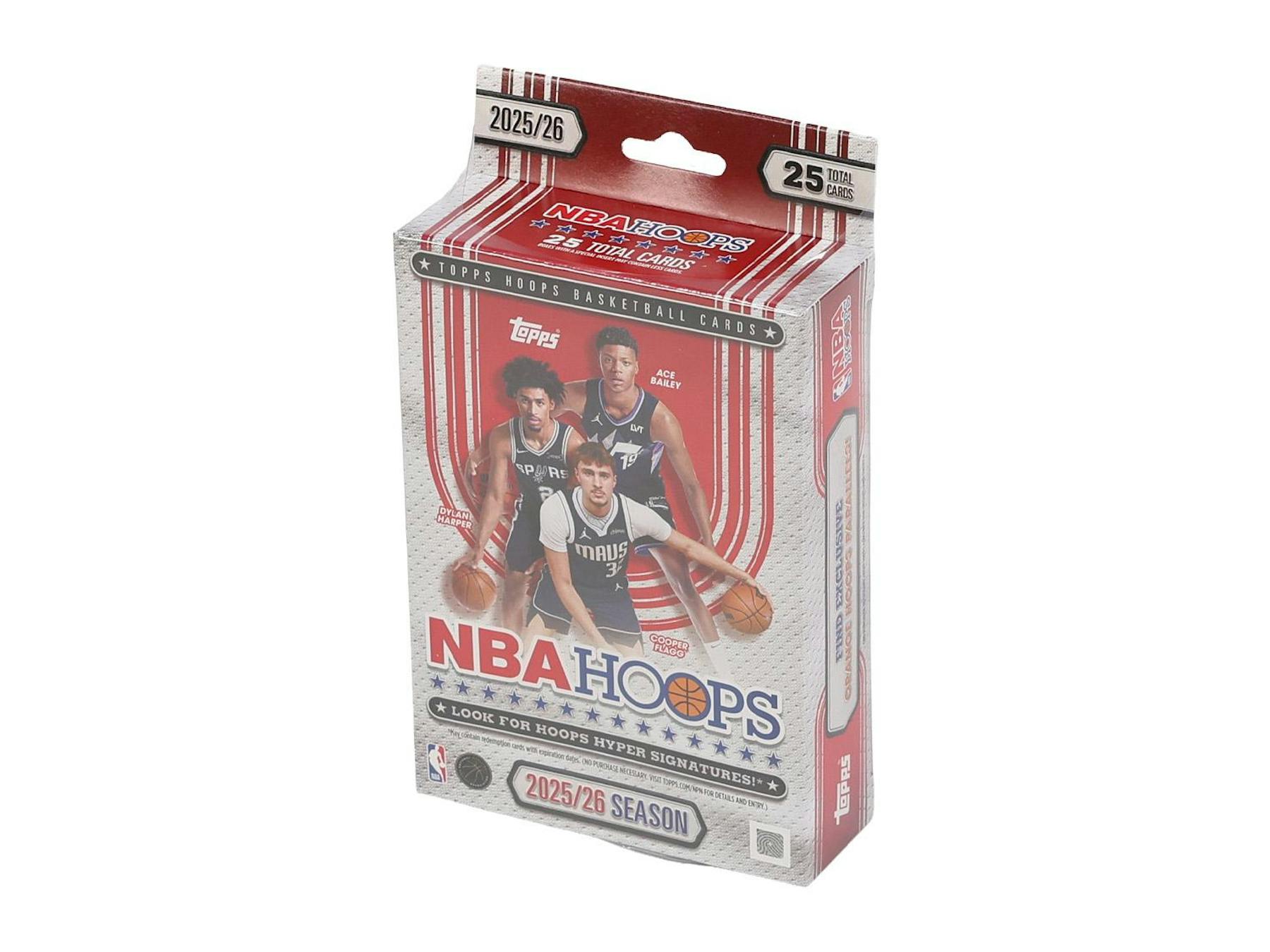 2025/26 Topps Hoops Basketball Hanger Box Pack (Boom Shaka Laka Case Hits) - NBA Hobby Box
