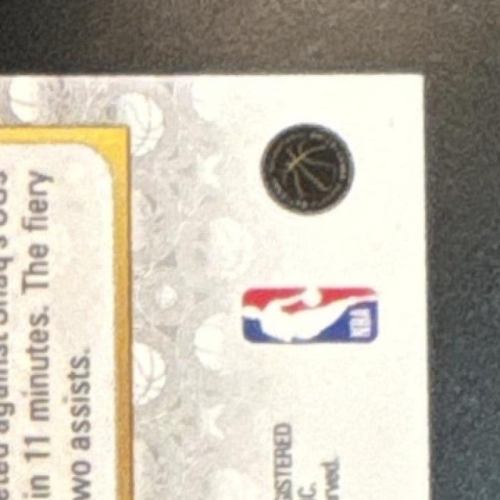 2025-26 Topps Hoops Stephon Castle Rainbow Gold and Green /199 #294 Spurs - Sports Cards