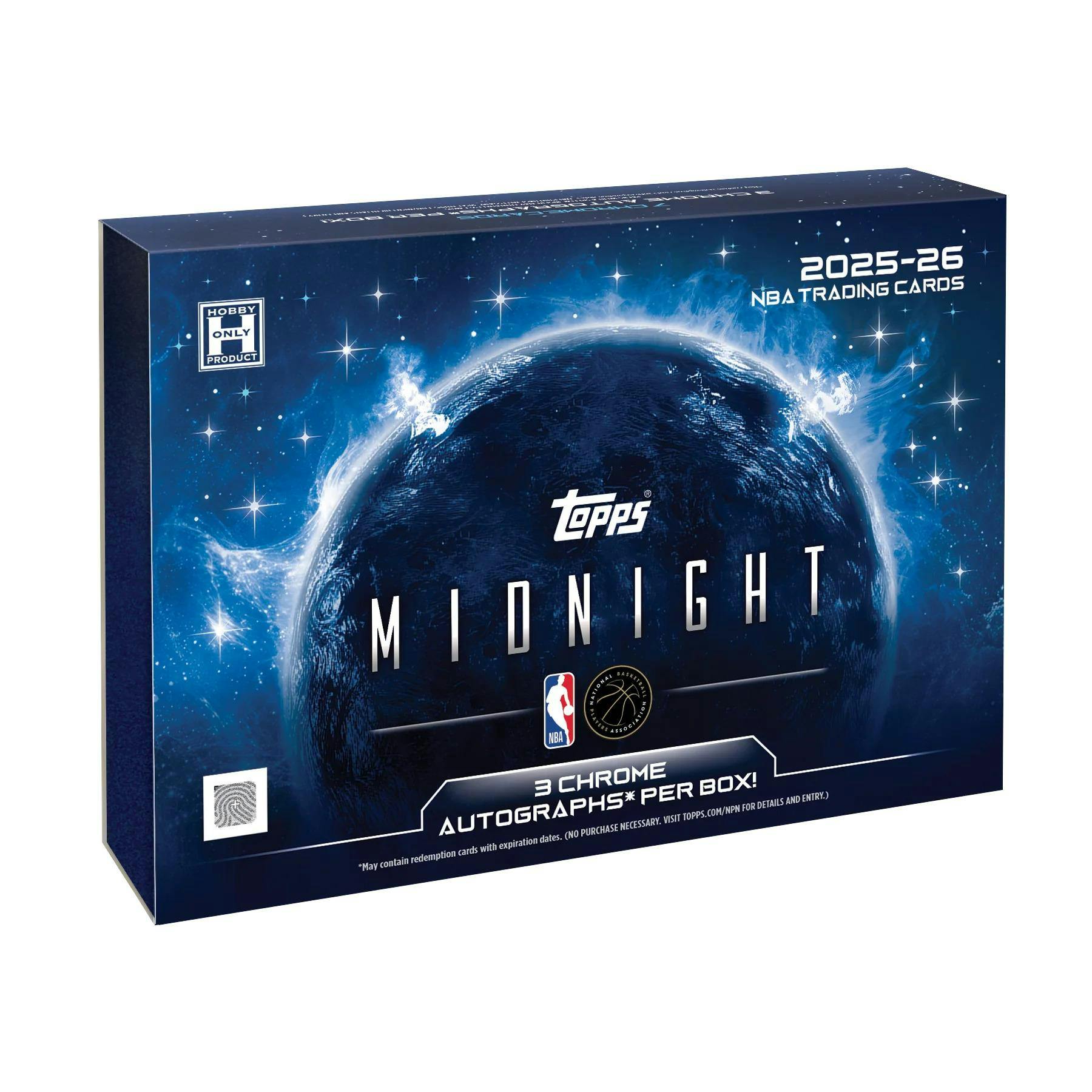 2025/26 Topps Midnight Basketball Hobby Box (3 Autos) - NBA Hobby Box