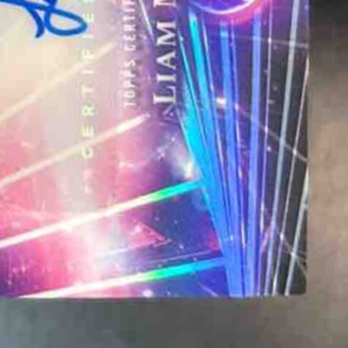 2025-26 Topps Midnight Liam McNeeley Dark Matter Rookie Auto Charlotte Hornets - Sports Cards