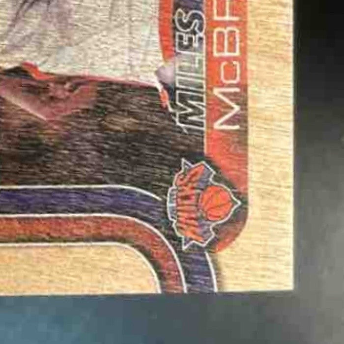 2025-26 Topps Miles McBride Wood /25 #17 New York Knicks - Sports Cards